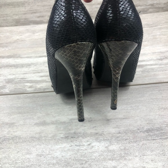 BKE reptile print platform pumps - Picture 6 of 7
